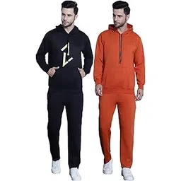 mack jonney Printed Hooded Cotton Fleece Track Suit for Men (Pack of 2)(Kangaroo Pockets)-MACK51715-picture-11