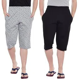mack jonney Regular Fit Men Capris(Pack of 2-MACK631862)-picture-14