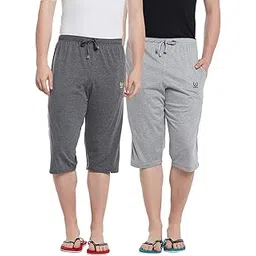 mack jonney Regular Fit Men Capris(Pack of 2-MACK632413)-picture-29