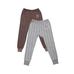 mack jonney VIMAL JONNEY Infant Unisex Kids Pack Of 2 Striped Cotton Thermal Bottoms-picture-15