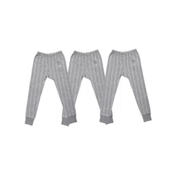 mack jonney VIMAL JONNEY Infants Grey Pack of 3 Striped Thermal Sets-picture-24