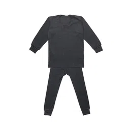 mack jonney VIMAL JONNEY Kids Black Solid Thermal Set-picture-21