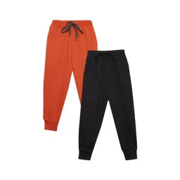 mack jonney VIMAL JONNEY Kids Pack Of 2 Mid Rise Fleece Joggers-picture-29