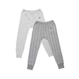 mack jonney VIMAL JONNEY Kids Pack Of 2 Striped Cotton Thermal Bottoms-picture-51
