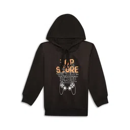 mack jonney VIMAL JONNEY Kids Typography Printed Hooded Fleece Sweatshirt-picture-25