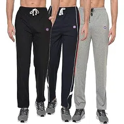 mack jonney VIMAL JONNEY Mack Men's Cotton Trackpants (Pack of 3)-picture-11