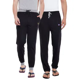 mack jonney VIMAL JONNEY Men Pack Of 2 Lounge Pants Combo_D1BD9B-picture-23