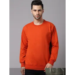 mack jonney VIMAL JONNEY Men Pack Of 2 Rust Red & Olive Green Sweatshirt-picture-28