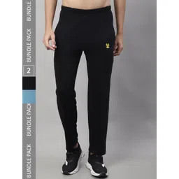 mack jonney VIMAL JONNEY Men Pack Of 2 Skin friendly Cotton Sports Track Pants-picture-32