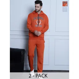 mack jonney VIMAL JONNEY Pack Of 2 Cotton Fleece Hooded Tracksuits-picture-22