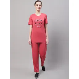 mack jonney VIMAL JONNEY Printed Cotton T-Shirt & Track Pants Co-Ords-picture-13