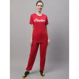 mack jonney VIMAL JONNEY Printed Cotton T-Shirt & Track Pants Co-Ords-picture-14