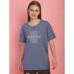 mack jonney VIMAL JONNEY Round Neck Short Sleeves Typographic Printed Regular Fit Cotton T-shirt-picture-11