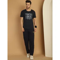 mack jonney VIMAL JONNEY Typography Printed T-Shirt & Trouser-picture-16