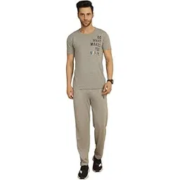mack jonney VIMAL JONNEY White Cotton Printed CO-ORD Set Tracksuit for Men-T_PRT_23_WHT_D10_WHT._02-P-picture-15
