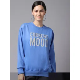 mack jonney VIMAL JONNEY Women Pack of 2 Blue & Black Printed Sweatshirt-picture-38