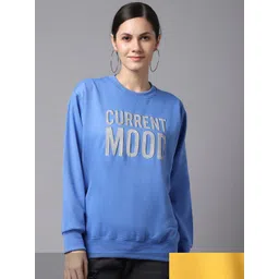 mack jonney VIMAL JONNEY Women Pack of 2 Blue & Yellow Printed Sweatshirts-picture-36