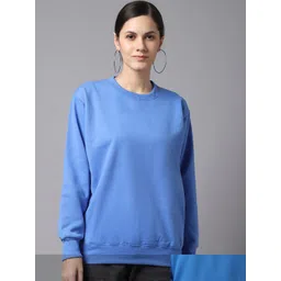mack jonney VIMAL JONNEY Women Pack of 2 Blue Printed Sweatshirts-picture-19
