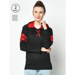 mack jonney VIMAL JONNEY Women Pack of 2 T-shirts-picture-49