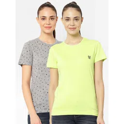 mack jonney VIMAL JONNEY Women Pack Of 2 T-shirts-picture-50