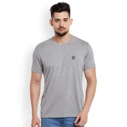 mack jonney VIMAL Men Grey Melange Solid T-shirt-picture-19
