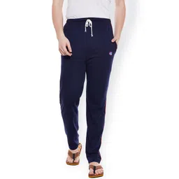 mack jonney VIMAL Men Navy Blue Solid Lounge Pants-picture-29
