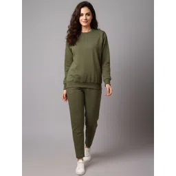 MACK JONNEY Women Round Neck Mid-Rise Long Sleeves Tracksuits-picture-32