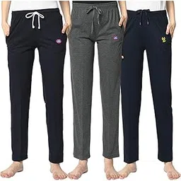 mack jonney Women's Cotton | Lower |Regular Fit Pajama |Lounge Pant for Women (Pack of 3)-Vj-Mtp-Group09-picture-29