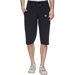 Regular Fit Men Capris(Pack of 1-MACK632921)-image-3