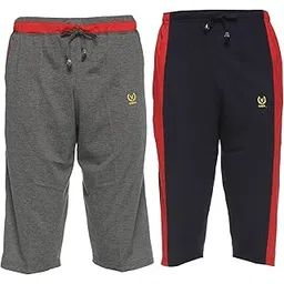 Regular Fit Men Capris(Pack of 2-MACK633462)-image-44