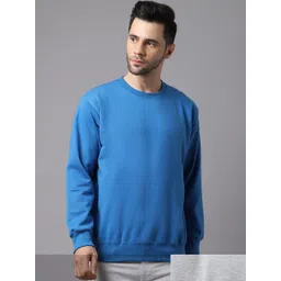 VIMAL JONNEY Pack of 2 Men Blue and Grey  Sweatshirt-image-21