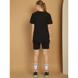 mack jonney VIMAL JONNEY Printed Cotton T-shirt With Shorts image 2