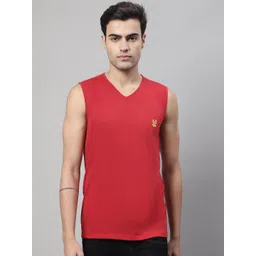 mack jonney VIMAL JONNEY Pure Cotton Gym Vest image 1