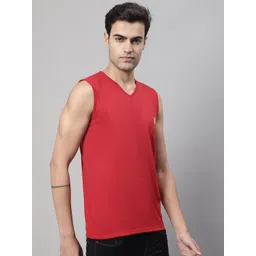 mack jonney VIMAL JONNEY Pure Cotton Gym Vest image 3
