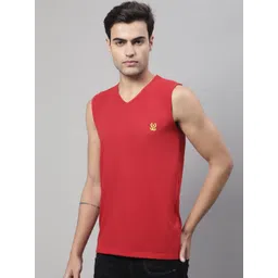 mack jonney VIMAL JONNEY Pure Cotton Gym Vest image 2