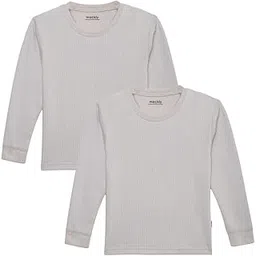 MACKLY Kids Boys & Girls Unisex Thermal Top | Winter Wear | Body Warmer Set - Pack of 2-picture-11
