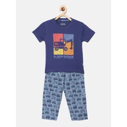 mackly Boys Graphic Printed Night suit-picture-28