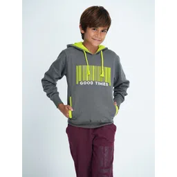 mackly Boys Grey Hooded Sweatshirt-picture-22