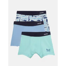 mackly Boys Pack of 3 Printed Trunks MB-582-picture-56