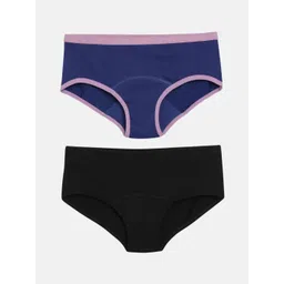 mackly Girls Pack Of 2 Mid Rise Period Leak Proof BriefsGPPP-04-01-picture-17