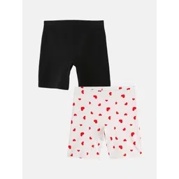 mackly Girls Pack Of 2 Printed Shorts-picture-35