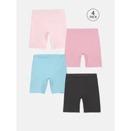 mackly Girls Pack Of 4 Sports Shorts-picture-45