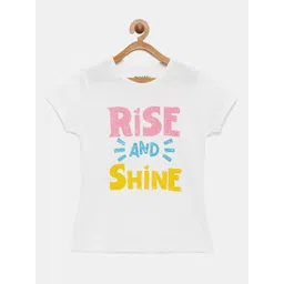 mackly Girls Printed Pure Cotton Lounge Tshirt-picture-58