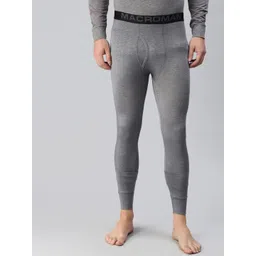 Macroman M-Series Men Mid-Rise Moisture Wicking Thermal Bottoms-picture-14
