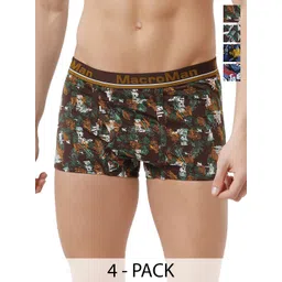 Macroman Pack Of 4 Printed Assorted Trunk-picture-17