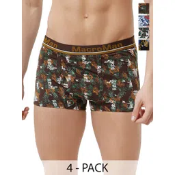 Macroman Pack Of 4 Printed Assorted Trunk-picture-30