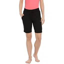 macrowoman w-series Comfort Shorts for Women|Cotton Blend|Pack of: 1 Black-picture-28