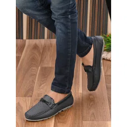 Mactree Men Printed Penny Loafers-picture-39