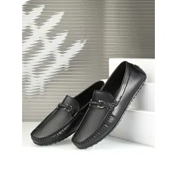 Mactree Men Slip-On PU Loafers-picture-36