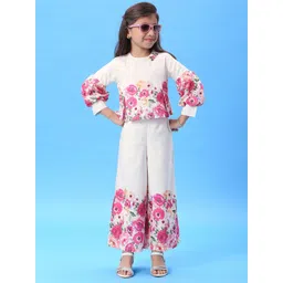 Macwin Girls Printed Top with Palazzos-picture-31